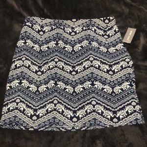 Derek Heart wet seal tube skirt mini stretchy boho